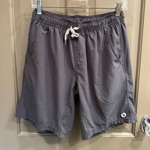 Vuori Lined Dark Gray Shorts, Medium